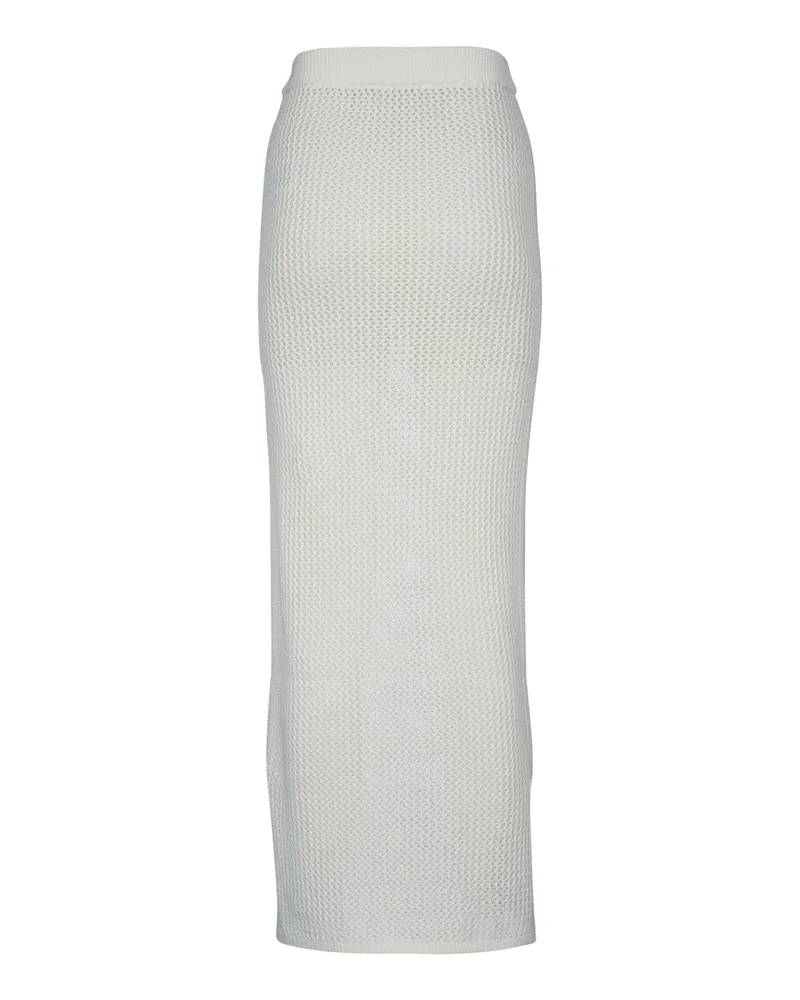 Tommy Hilfiger Women's Gonna Ancientwhite Organic Cotton () Gonne Skirt White