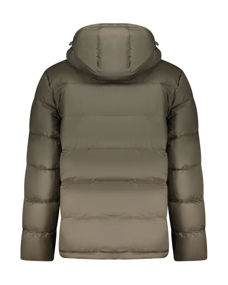 Calvin Klein Recycled Nylon Down Jacket — Brown Brown