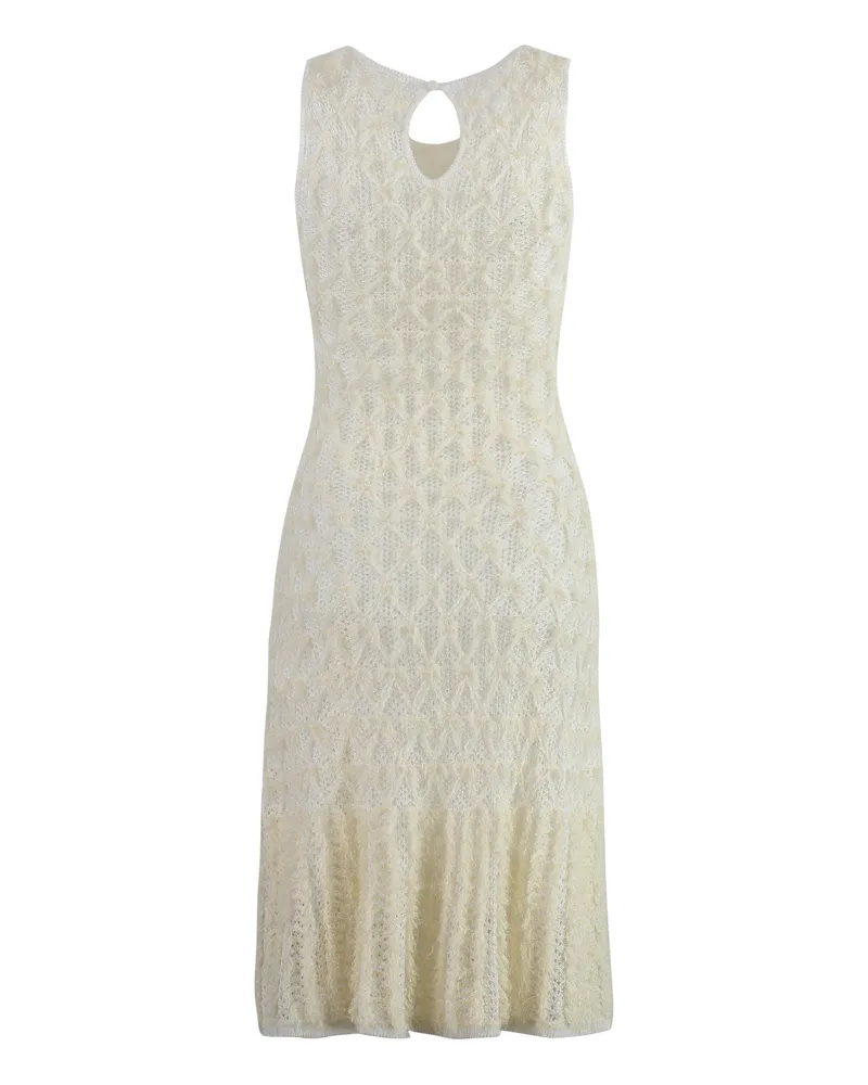 Chloé Women's Viscose Dress Panna Silk Beige