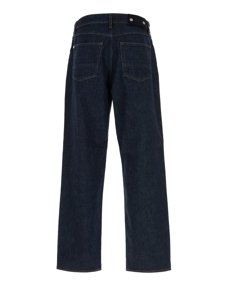 Stone Island L1s14j100006s00j7 Vj201 Bluerinse Tessuto Principale: Cotone Pantaloni Trousers Navy