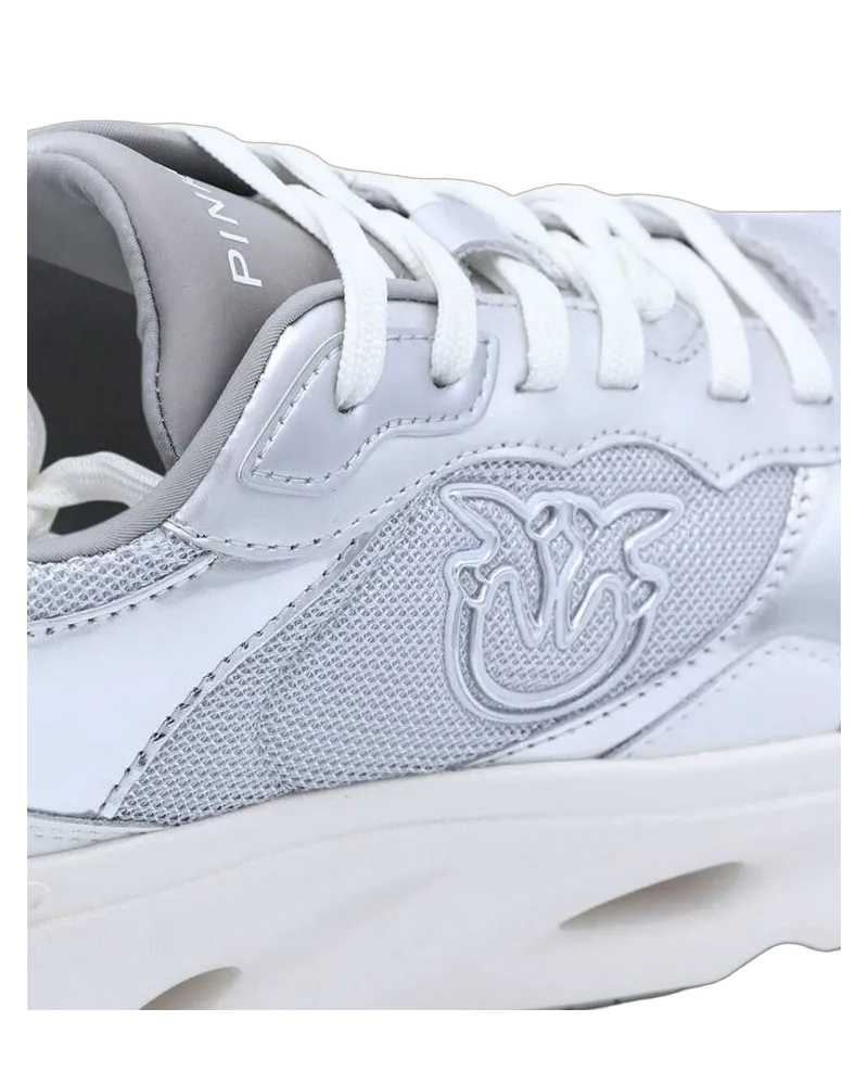 Pinko Women's Sneakers Silver Footwear Sports Silver