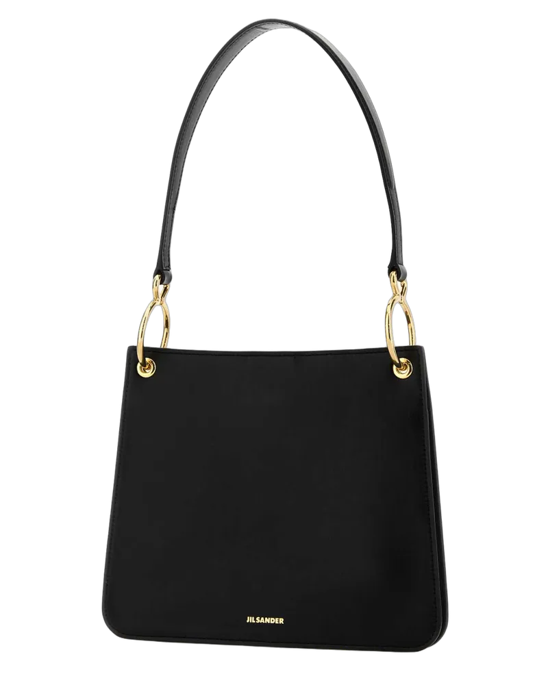 Jil Sander Black Borse A Mano Bag Black