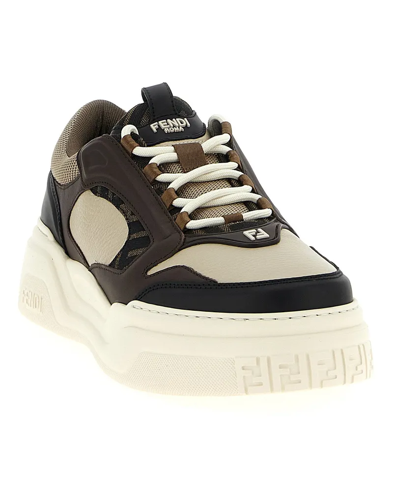 Fendi Force Sneaker — Black Black
