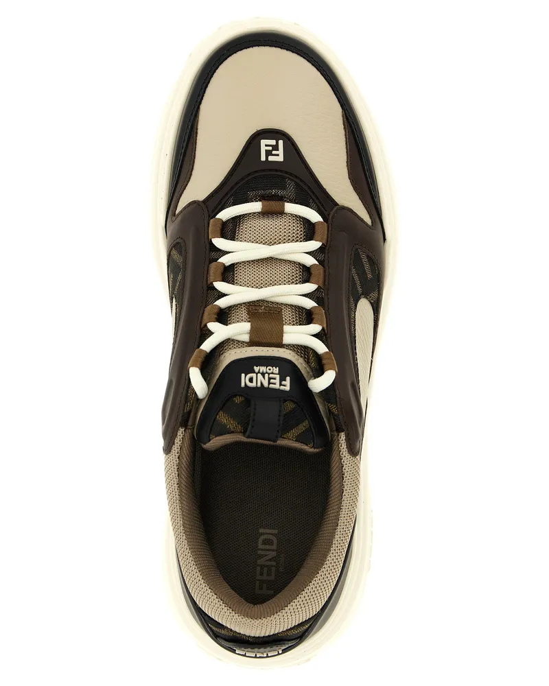 Fendi Force Sneaker — Black Black