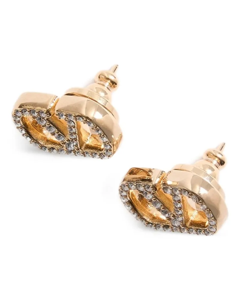 Valentino Garavani VLogo Earrings — Gold Gold