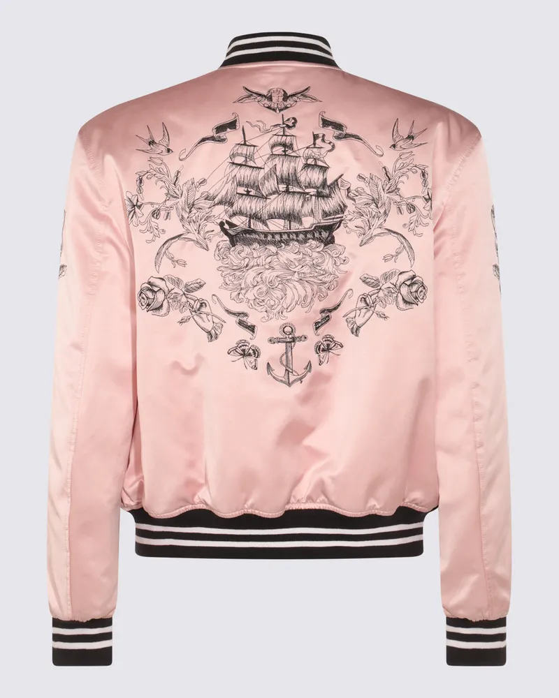 Alexander McQueen Men's Jackets Pink _co Vi Pink