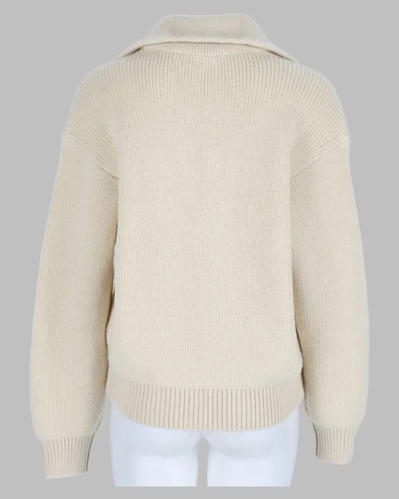 Isabel Marant Ydalia Sweater — White White