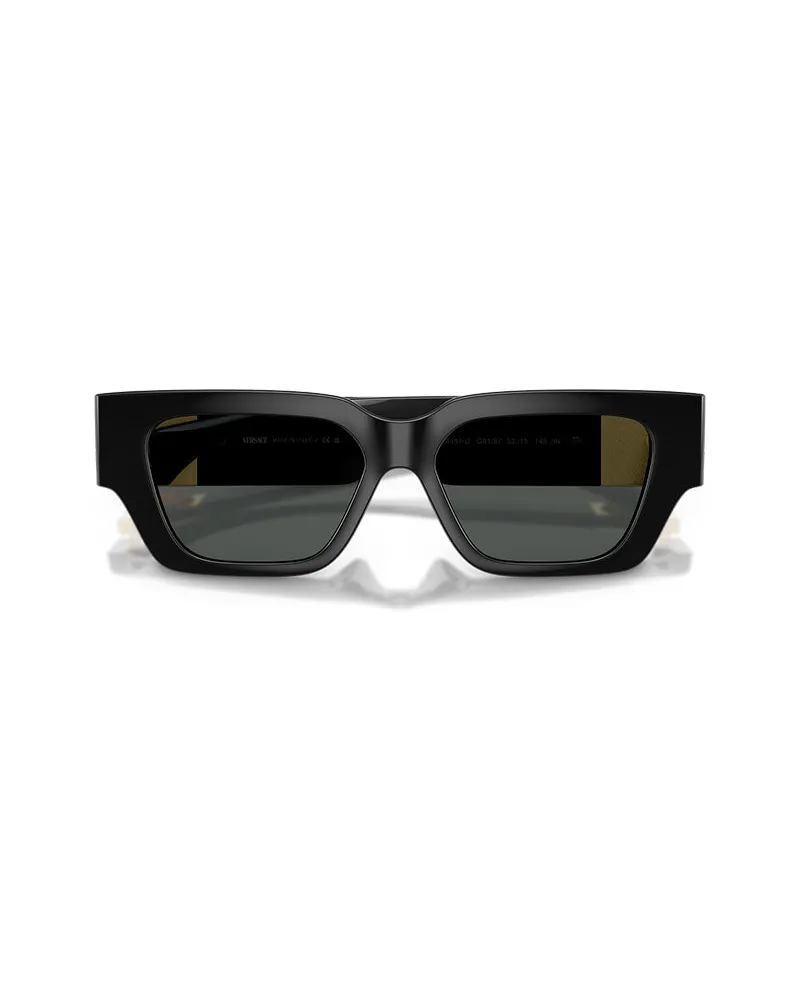 Versace Women's , Frame And Lens Black Sunglasses Black