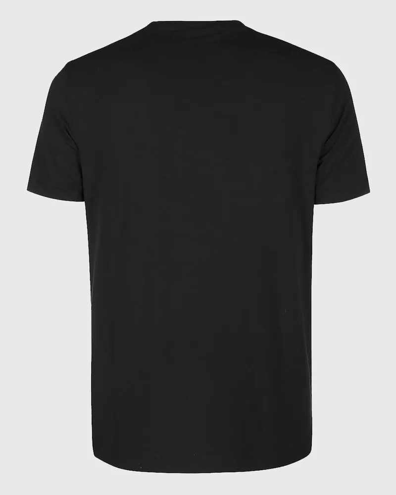 Giorgio Armani Men's T-Shirts And Polos Black Black