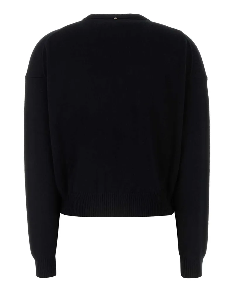 SPORTMAX Women's Polis Nero Exterior: Wool Cashmere Maglieria Sweater Black