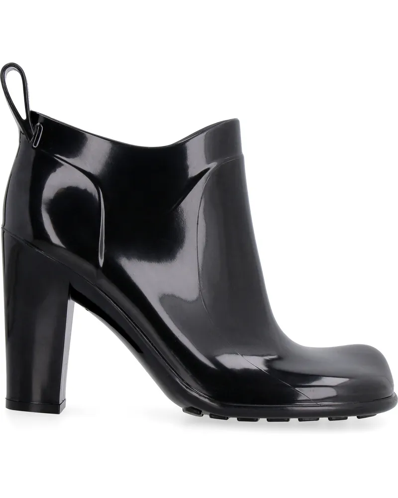 Bottega Veneta Women's Shine Rubber Boots Black Black