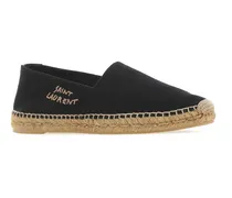 Canvas Espadrille — Black