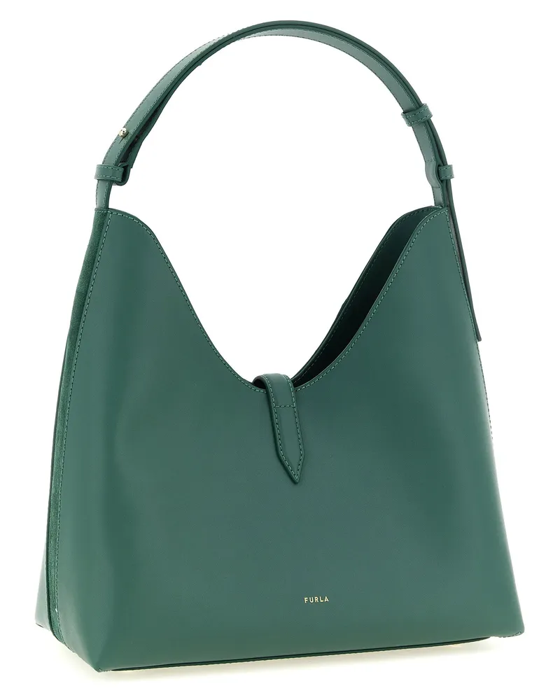 Furla Goccia Shoulder Bag — Green Green