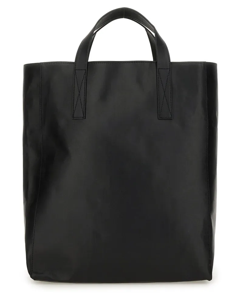 Vivienne Westwood Women's Medium Sarah Tote Bag Black Cow Leather Handbags Hand Black