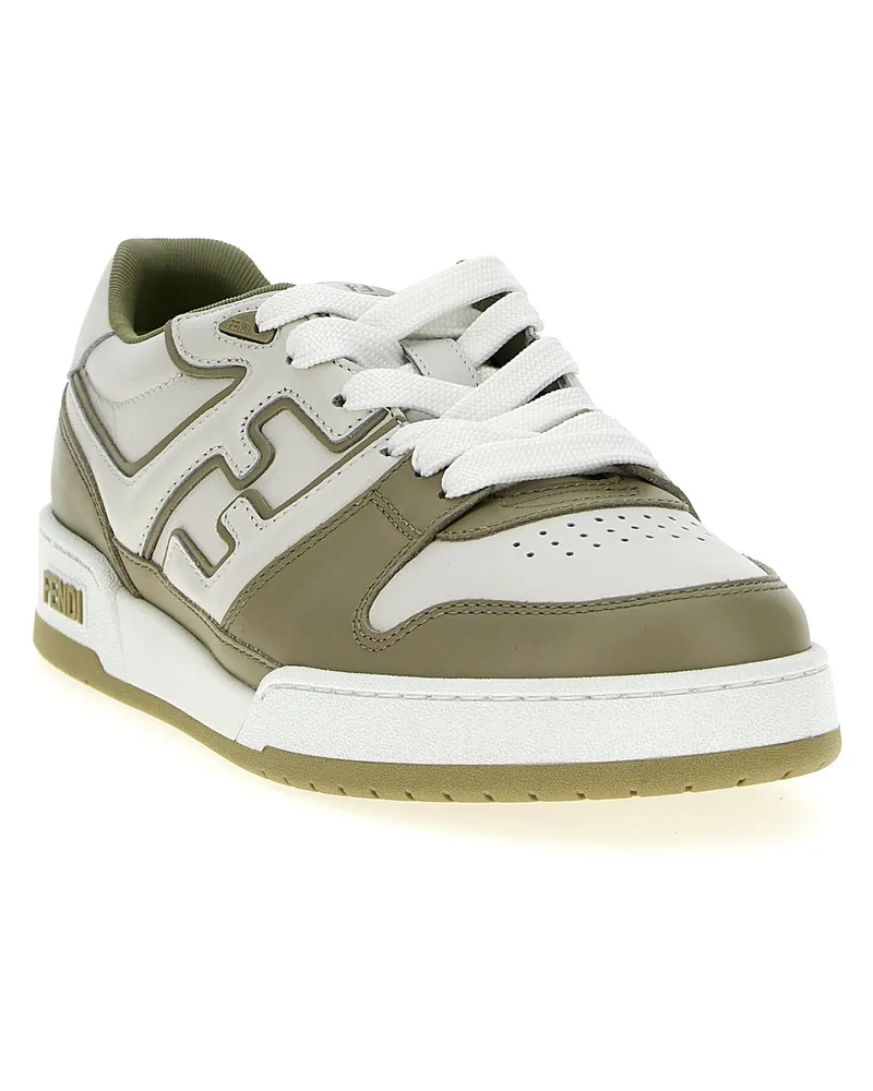 Fendi Match Sneaker — Olive Olive