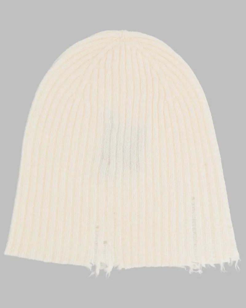 Uma Wang UK0051_UW101 Cashmere Winter Hat — Ivory Ivory