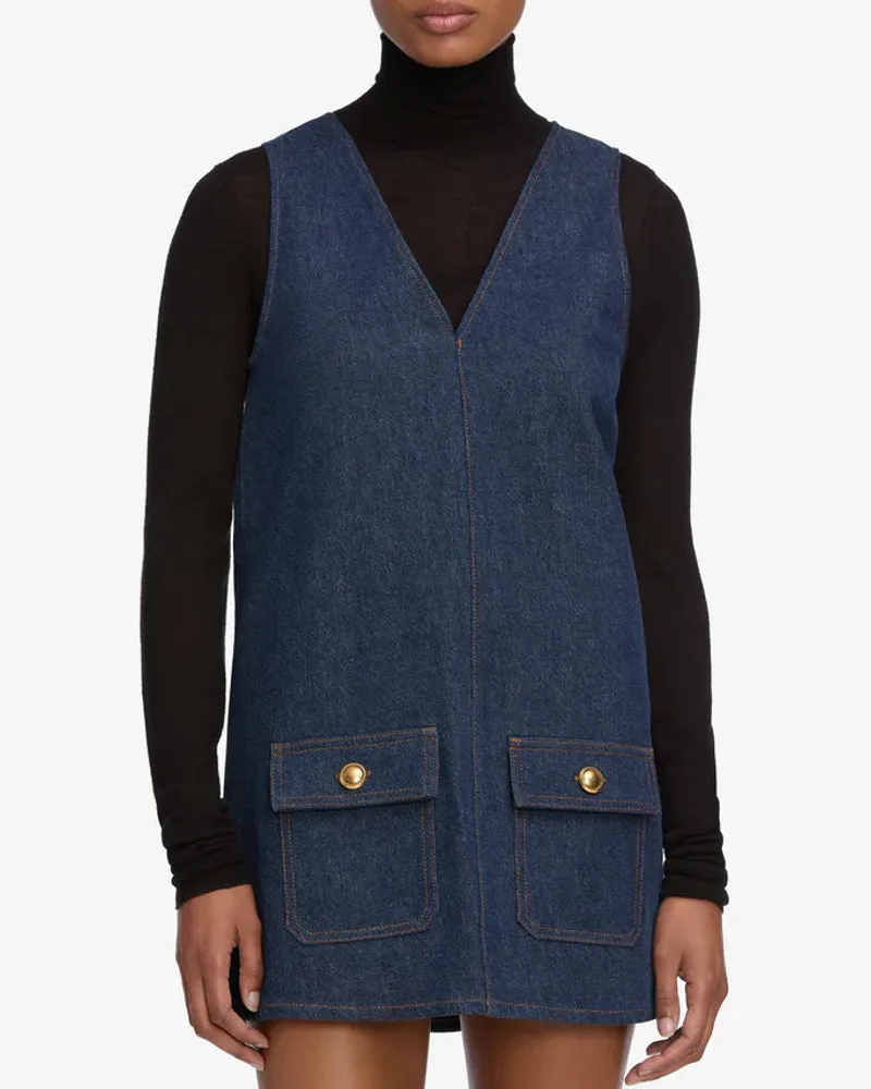 Frame Denim E26 Dress — Navy Navy