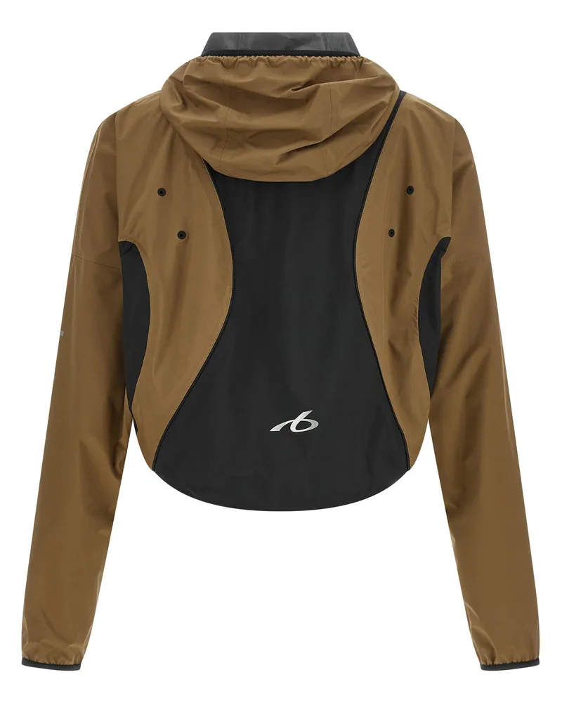 Balenciaga Cropped Techwear Hoodie — tan Tan