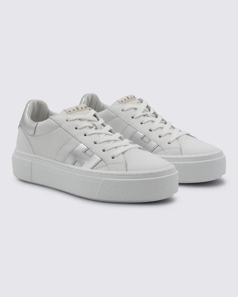 Hogan Women's Sneakers Bianco-Argento _coverle Sole El Bianco/argento White