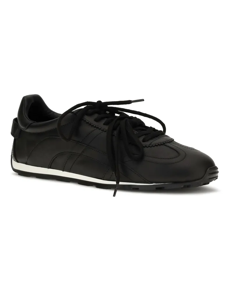 Dsquared2 Men's Leather Sneakers Nero Black