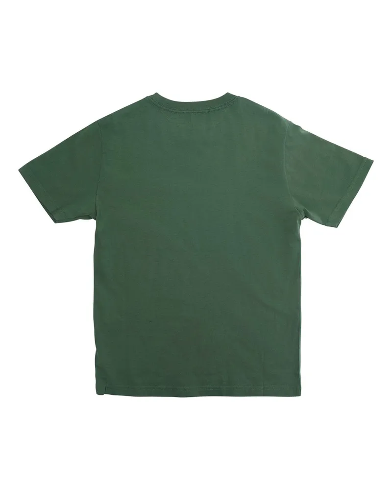 Ralph Lauren Boys' Short Sleeve T-Shirt Green Cotton T-Shirts And Polos Green
