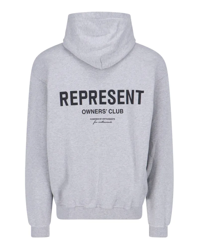 REPRESENT Men Sweaters Grey Cotton Gray