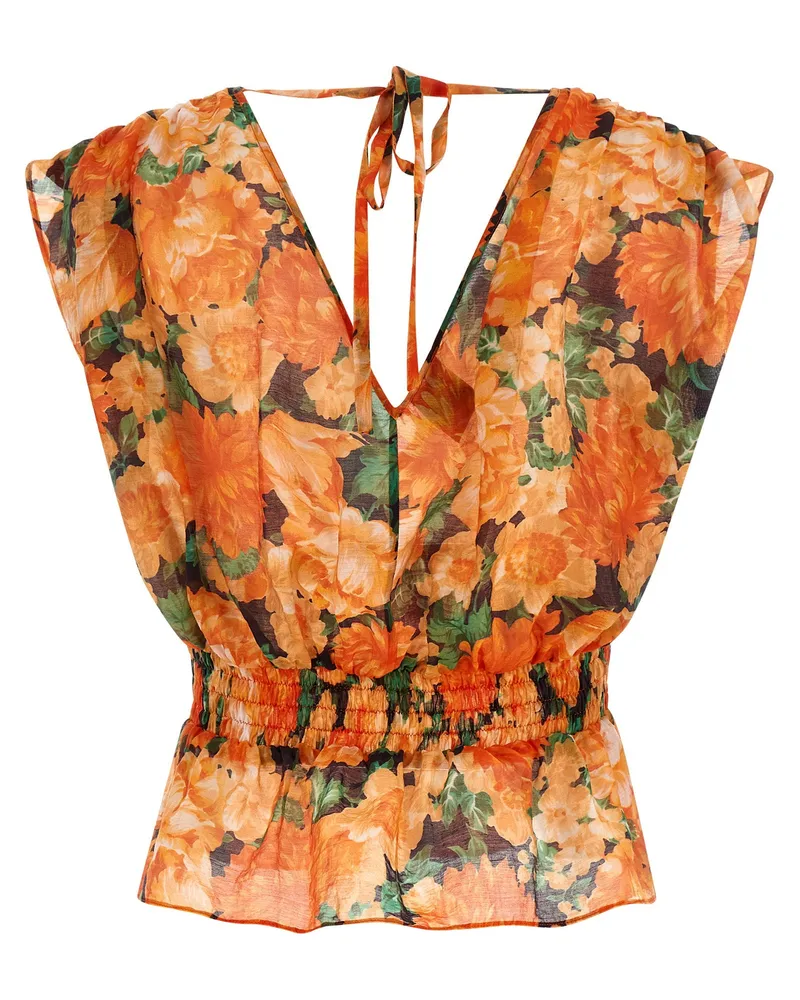 Pinko Arcore Blouse — Orange Orange