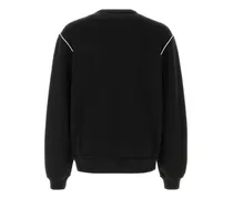 Black Exterior: Cotton Felpe Sweater