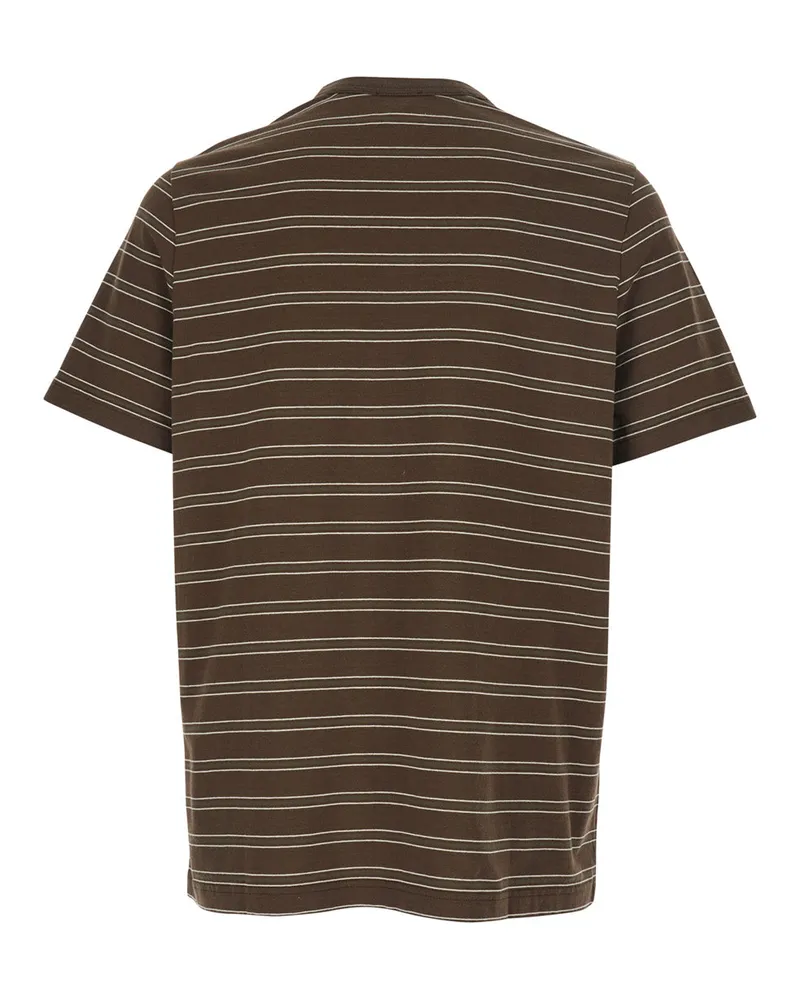 A.P.C. Men's Crew Neck T-Shirt Brown Biological Cotton T-Shirts And Polos Brown