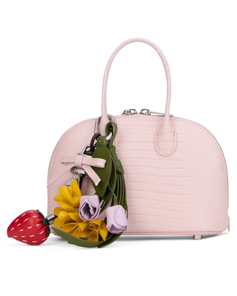 Self-Portrait Women's Mini Handbag Pink Calfskin Handbags Hand Bags Pink