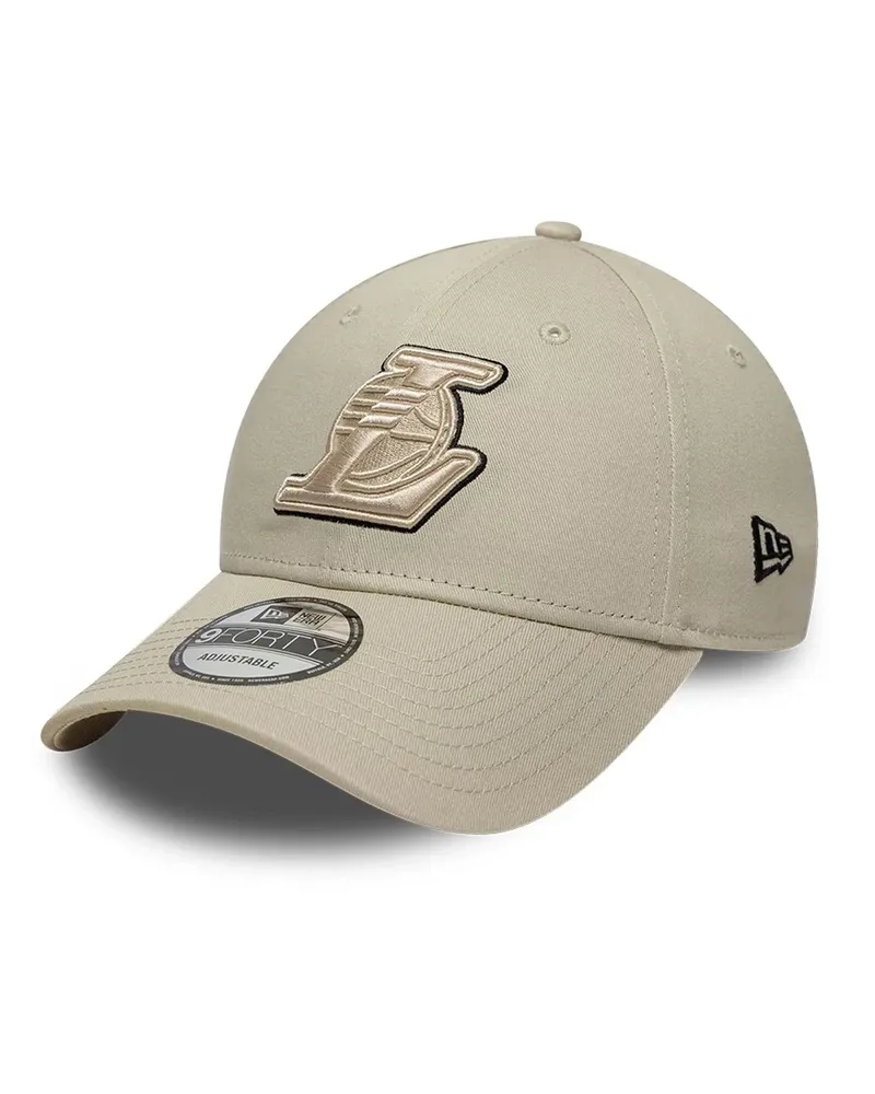 New Era Unisex Baseball Cap 9forty Lakers Beige Cotton Hat Beige