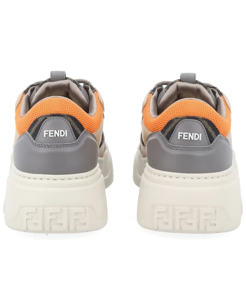 Fendi Force Sneakers — Beige Beige