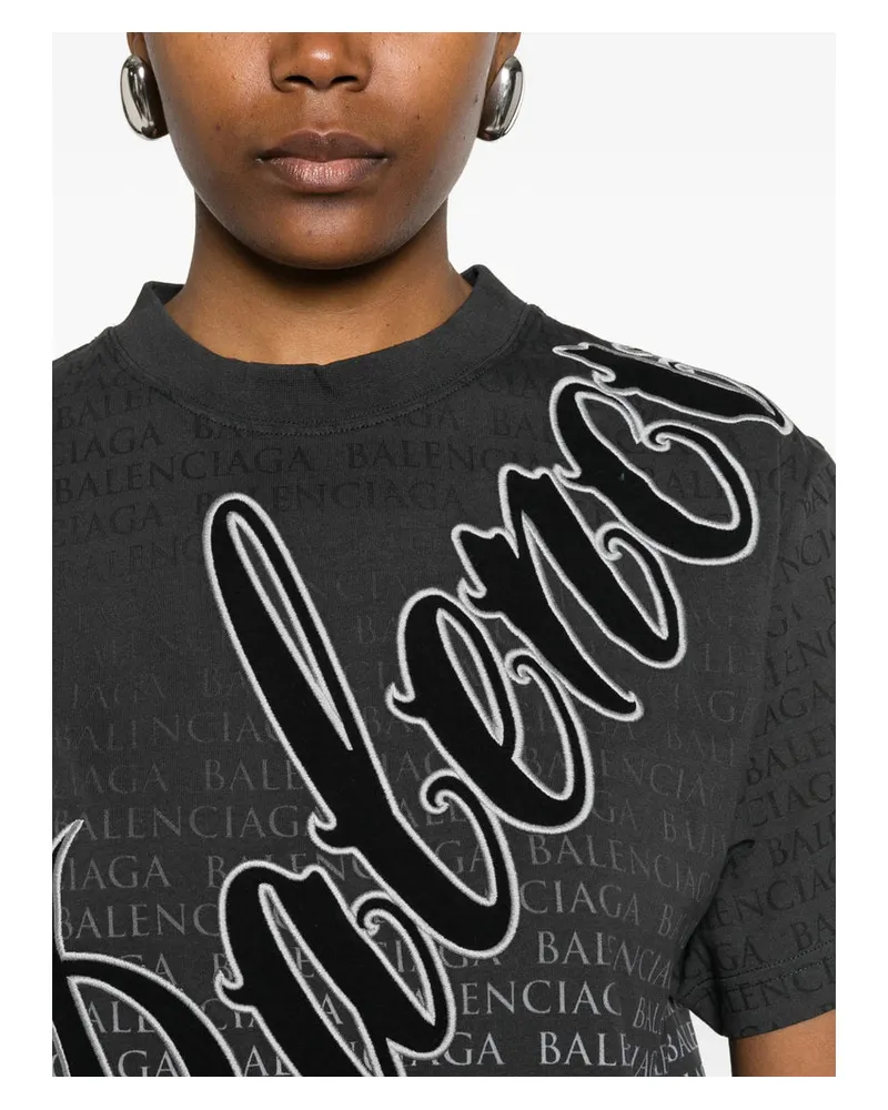 Balenciaga Ttvn T-Shirt — Black Black
