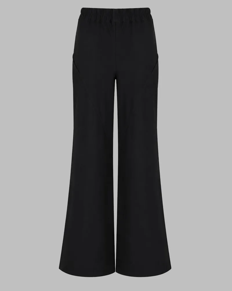 Rick Owens Women's Drawstring Trousers Black Viscose Black
