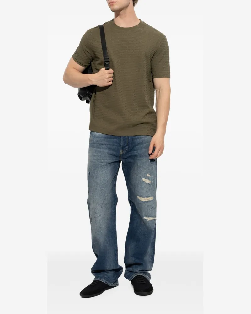 Emporio Armani Cotton T-shirt — olive green Olive