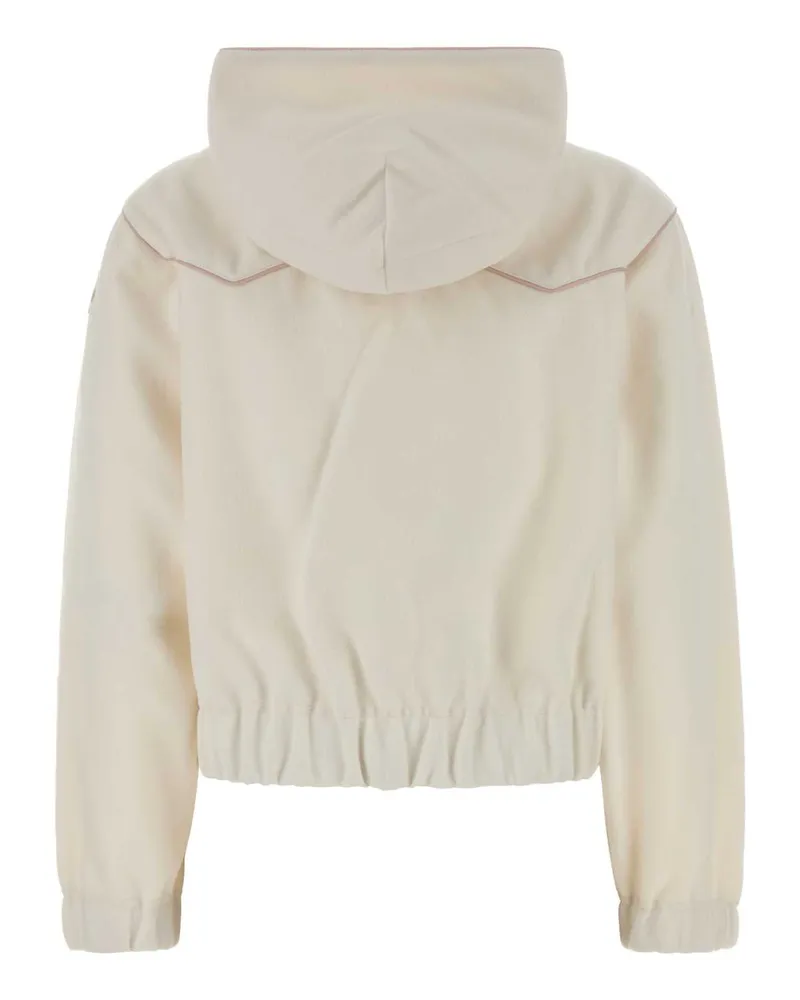 Moncler Sweater Sweatshirt — Cream Cream