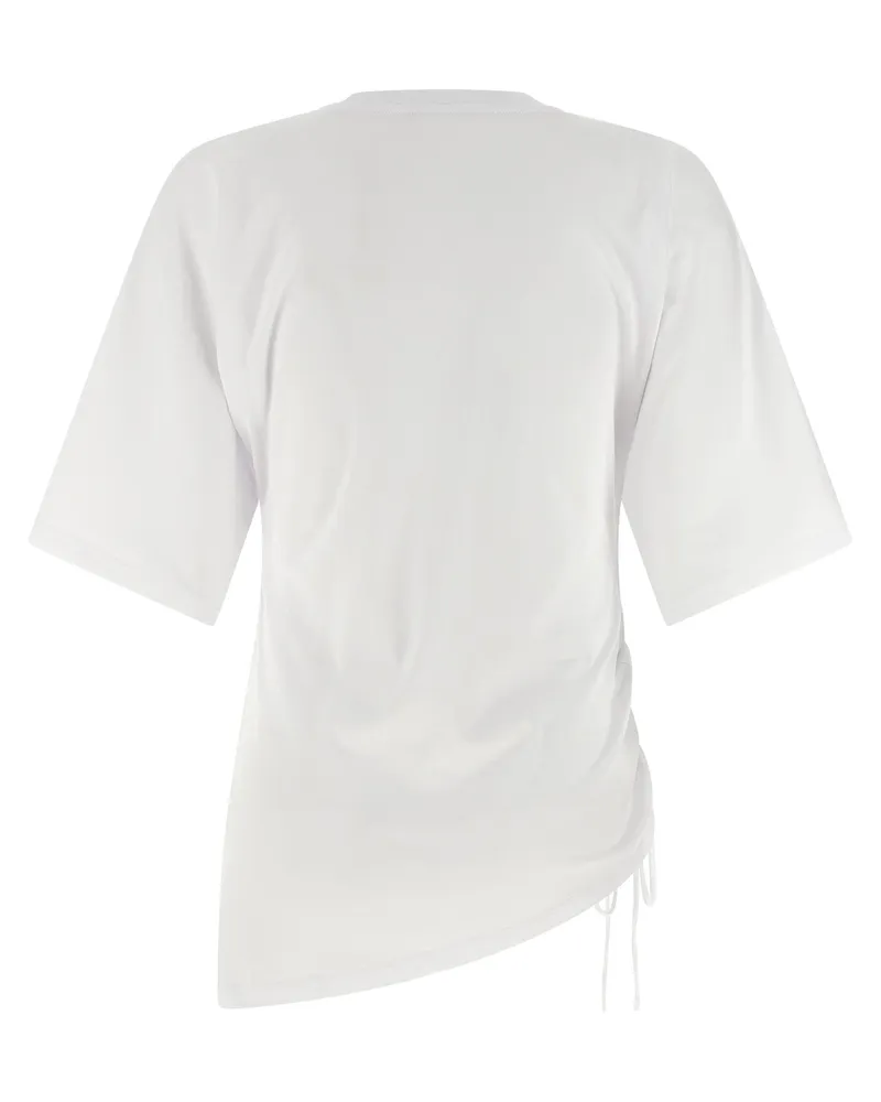 Balmain Women Bicolor Cotton T-Shirt Bicolor