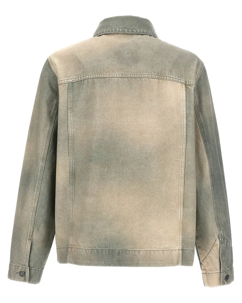 Objects IV Life Cotton Denim Jacket — grey Grey