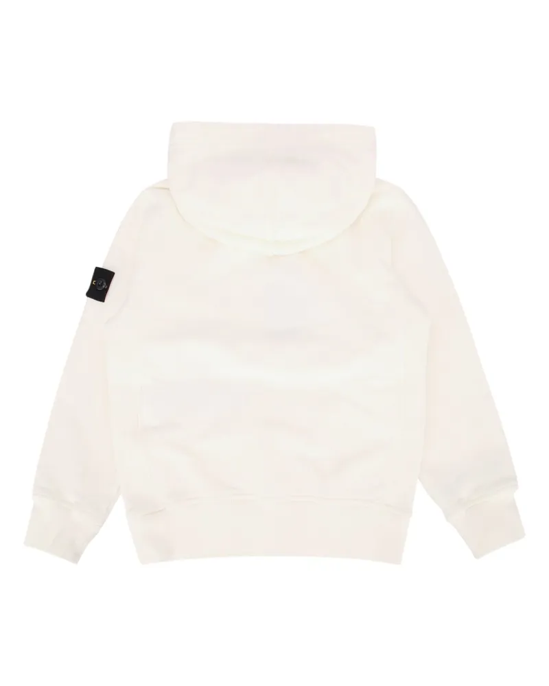 Stone Island Sweater Hoodie — White White