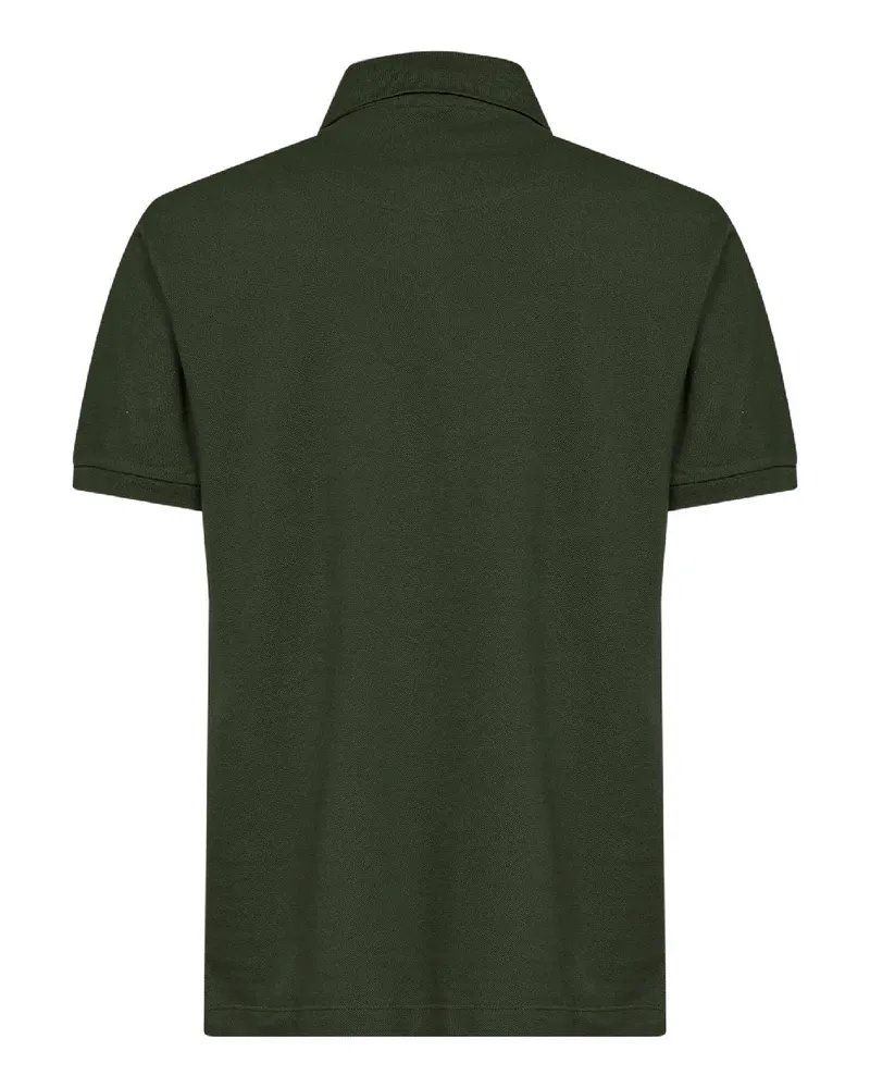 Etro Pegaso Embroidery Polo Shirt — Green Green