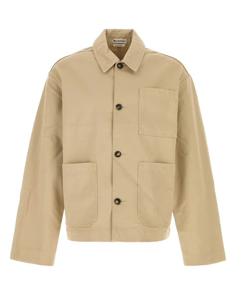 J.W.Anderson Cotton Jacket — Beige Beige