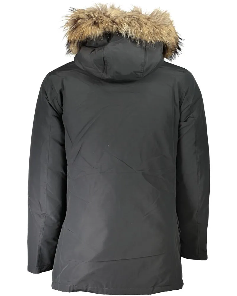 Woolrich Gray Cotton Mens Jacket Clothing Gray