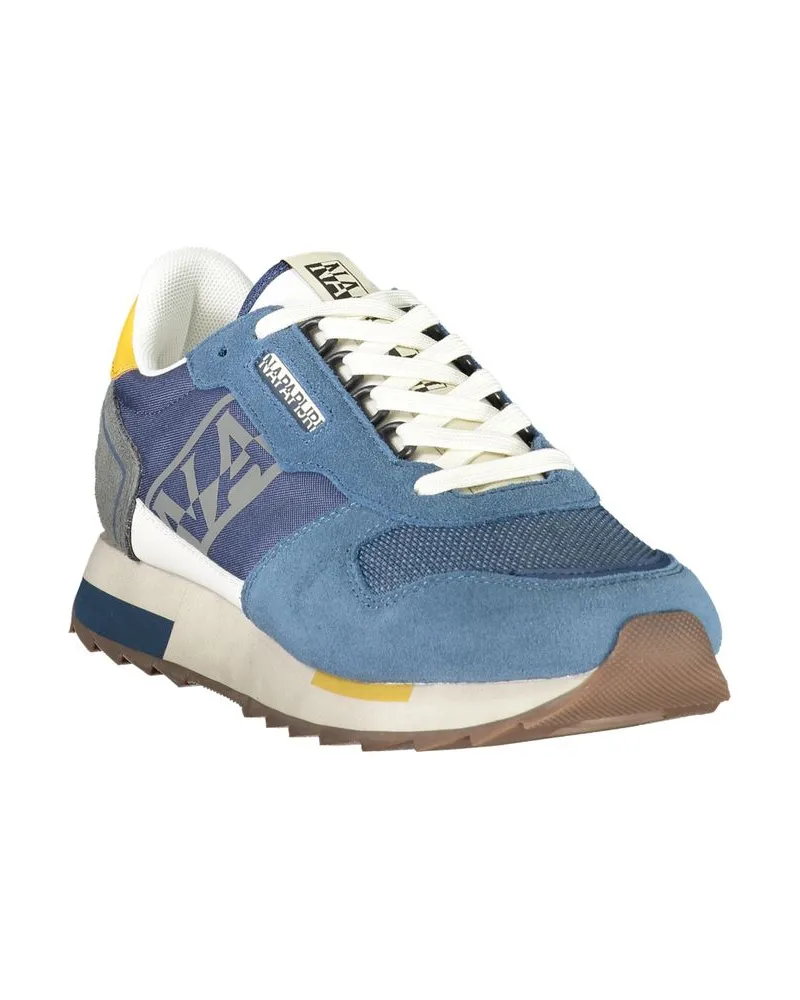 Napapijri Colorblock Design Sneaker — Blue Blue