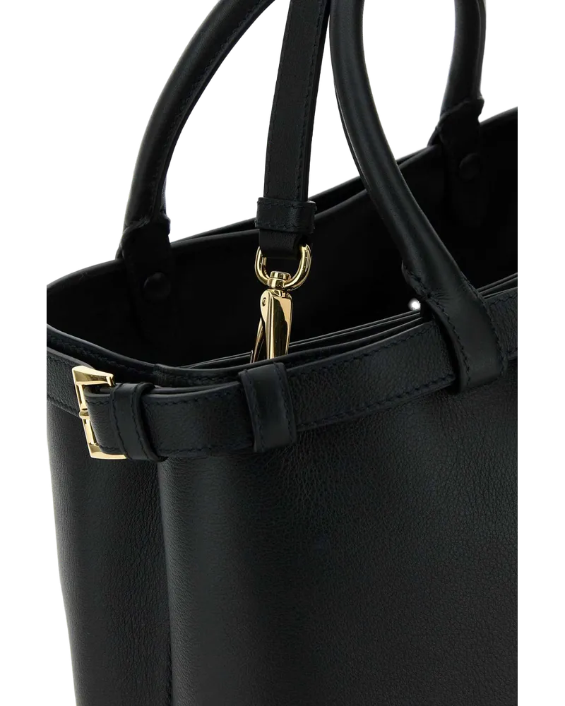 Prada Top Handle Bag — Black Black
