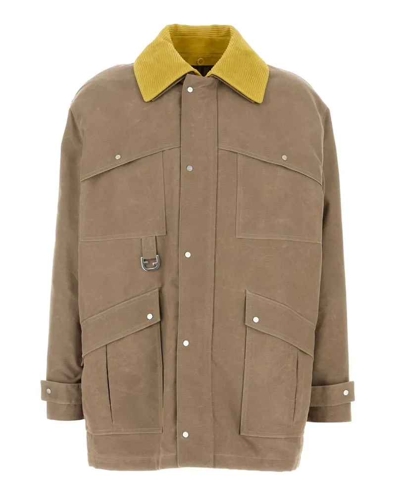 Fendi Coat — Beige Beige