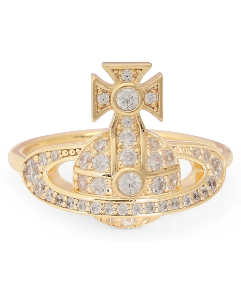 Vivienne Westwood Women's Ring Little Orb Gold Silver Rings Gold