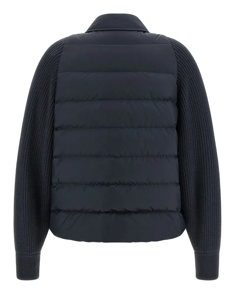 Brunello Cucinelli Quilted Water-Repellent Down Down Jacket — Black Black