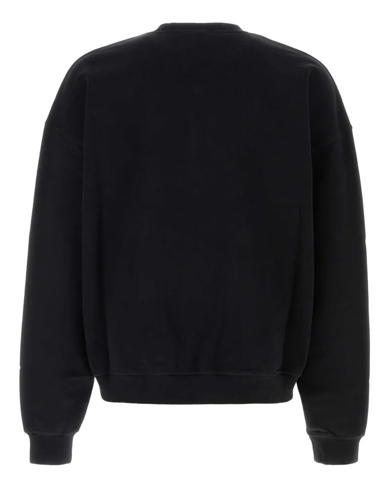 Dsquared2 Men's Black Cotton Sweatshirt Exterior: Felpe Black