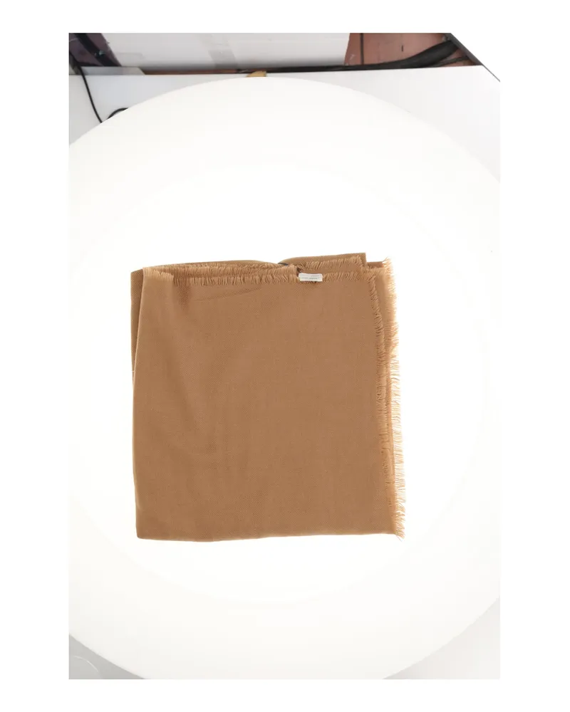 Destin Women's Dei Quadra Scarf Vicunia Scarfs Beige