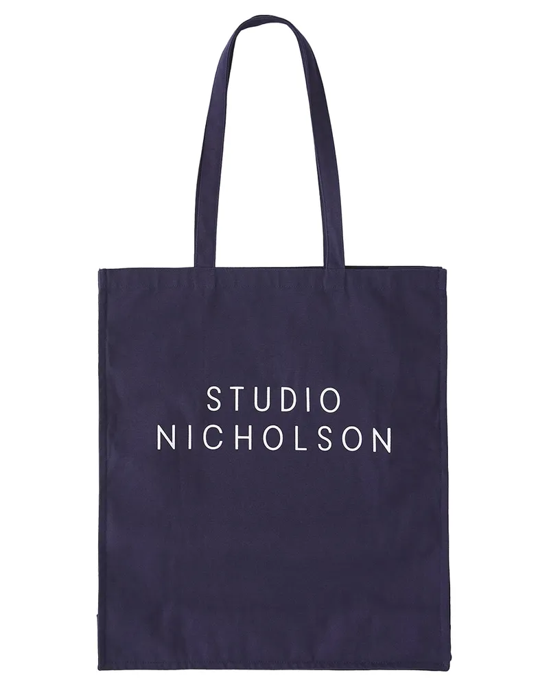 Studio Nicholson Standard Tote Bag — Navy Navy
